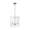 Nuvo Fixure, Pendant, 3-Lght, Incandescent, 60W, 120V, B10, Candelabra Base, Style: Transitional 60/7187